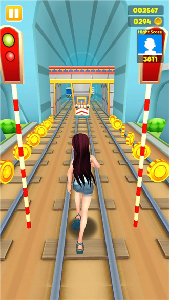 地铁公主跑酷游戏(3)