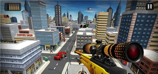 现代FPS狙击手射击3D2