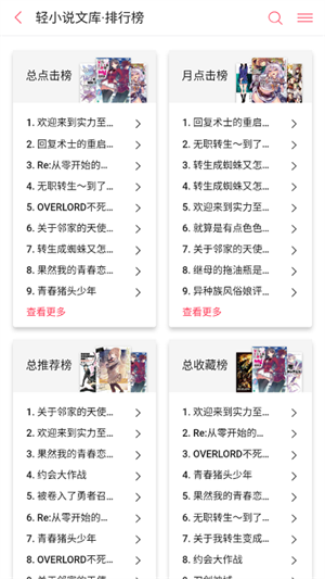 哔哩轻小说(2)
