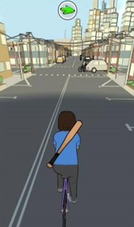 火柴人小巷自行车(2)