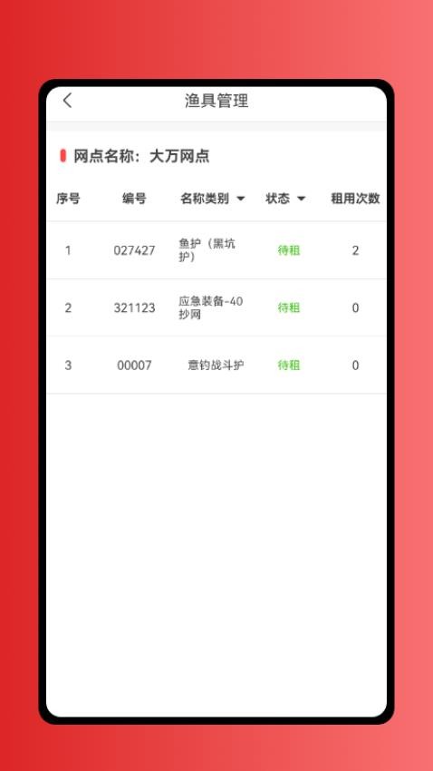 租渔具商户(1)