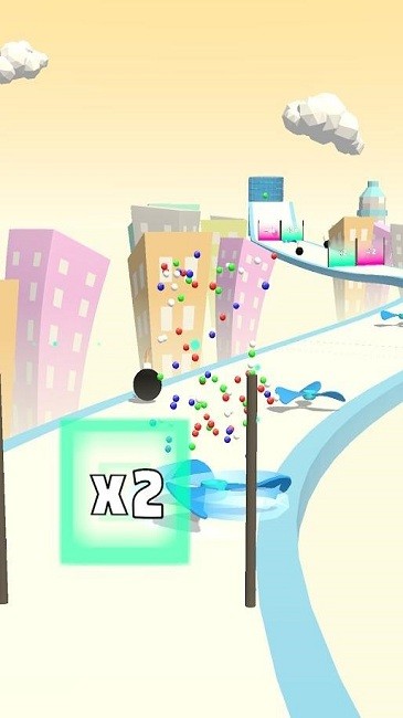 风扇吹球跑(2)