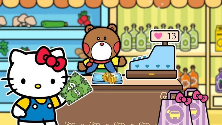 凯蒂猫小公主购物(1)