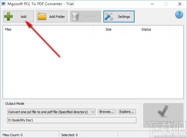 Mgosoft PCL To PDF Converter(PCL转PDF工具)