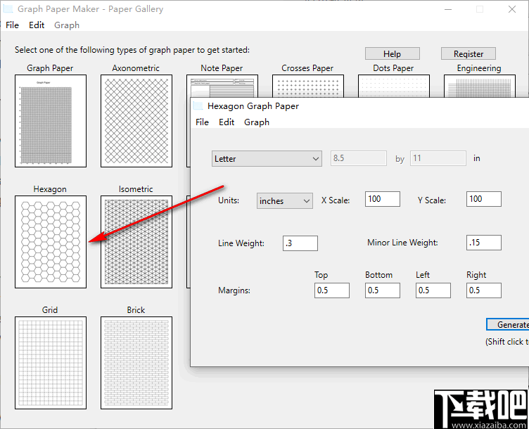 Graph Paper Maker