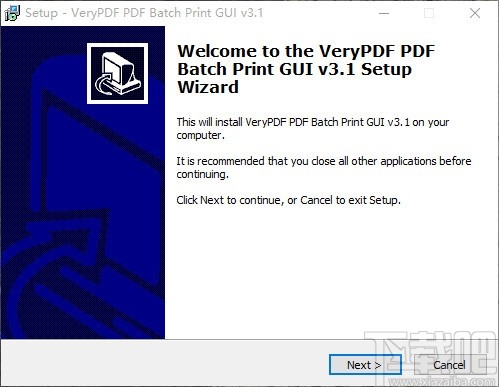 VeryPDF PDF Batch Print GUI(批量打印软件)