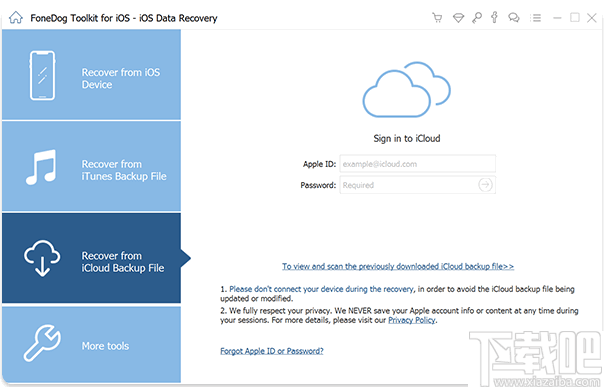 FoneDog Toolkit for iOS