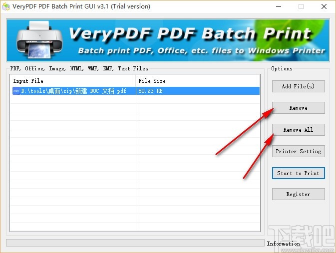 VeryPDF PDF Batch Print GUI(批量打印软件)