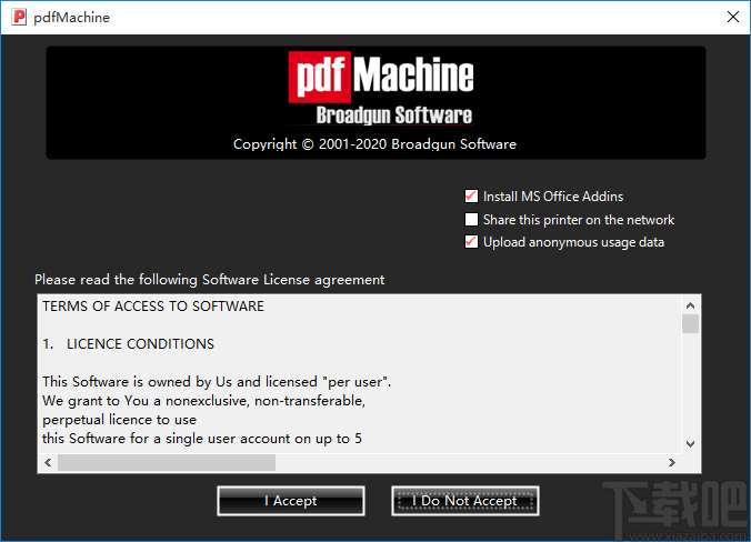 Broadgun pdfMachine Ultimate(PDF打印软件)