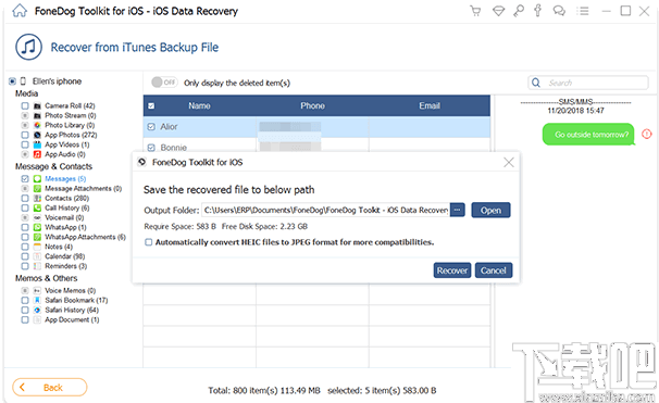 FoneDog Toolkit for iOS