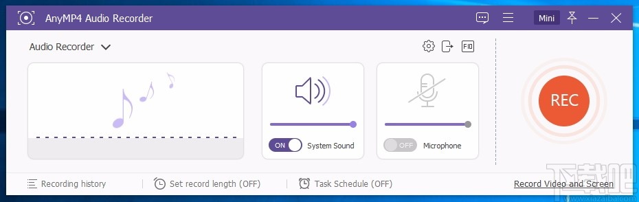 AnyMP4 Audio Recorder(音频录制软件)