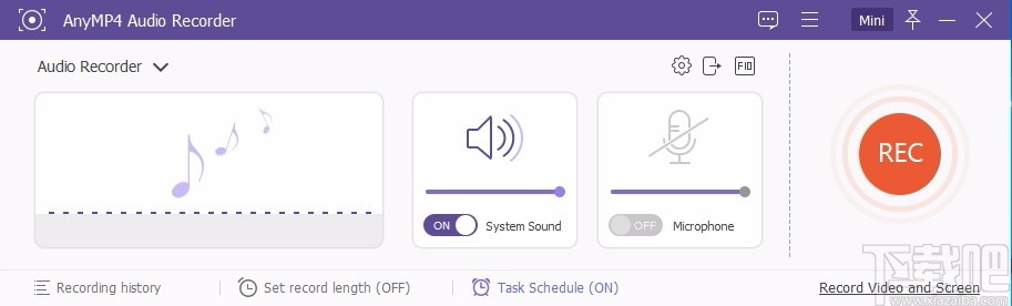 AnyMP4 Audio Recorder(音频录制软件)