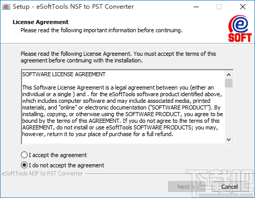 eSysInfoTools NSF to PST Converter(文件转换工具)