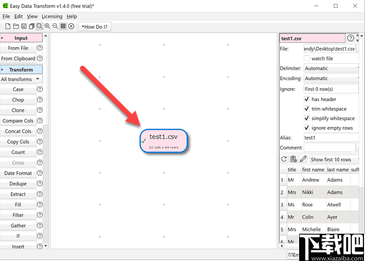 Easy Data Transform