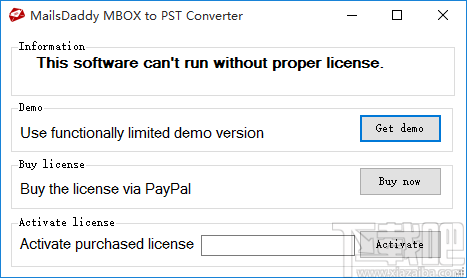 MailsDaddy MBOX To PST Converter