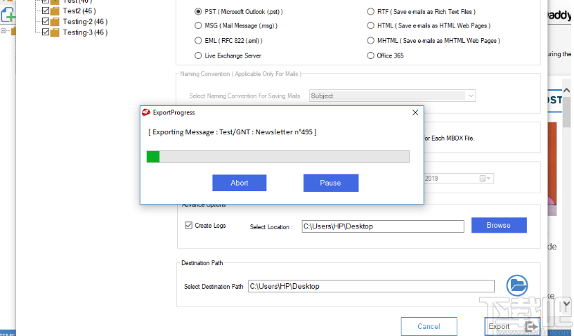 MailsDaddy MBOX To PST Converter