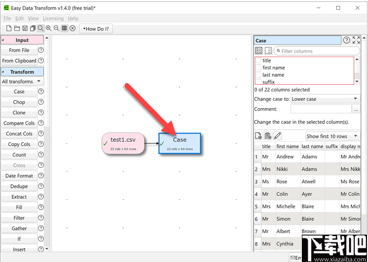 Easy Data Transform