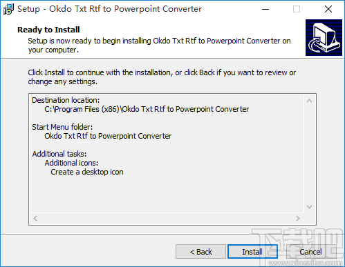 Okdo Txt Rtf to PowerPoint Converter