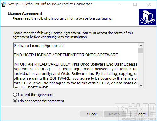 Okdo Txt Rtf to PowerPoint Converter