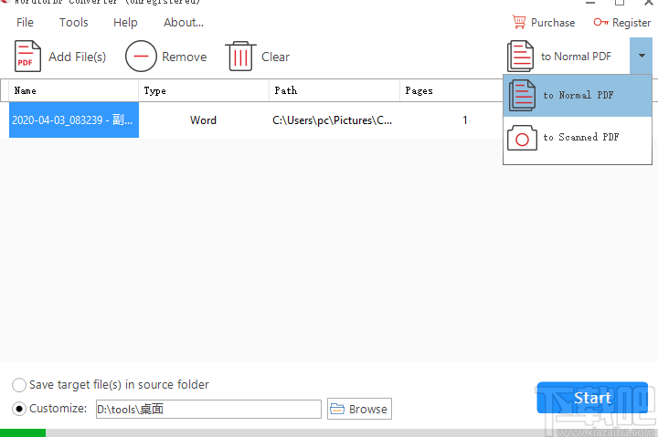 WordtoPDF Converter(Word转PDF软件)