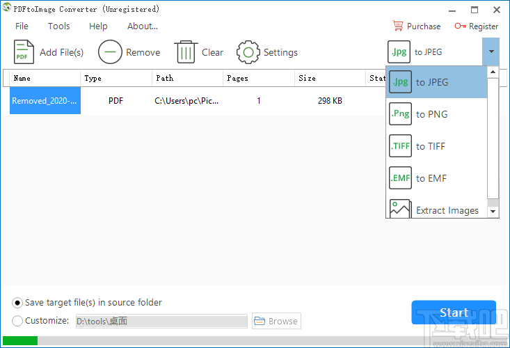 PDFtoImage Converter(PDF转图片软件)