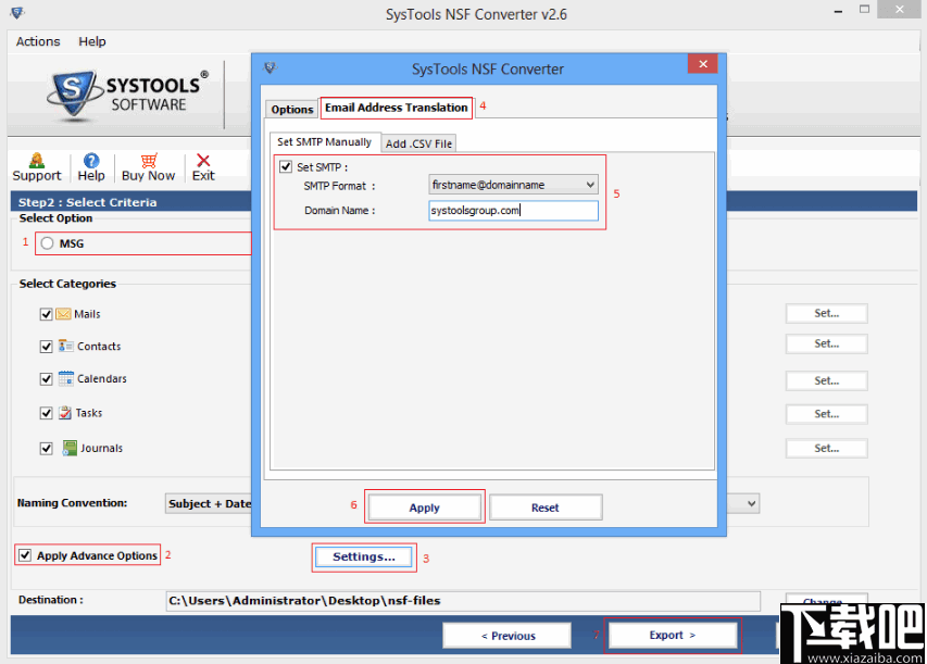 SysTools NSF Converter(NSF转换器)