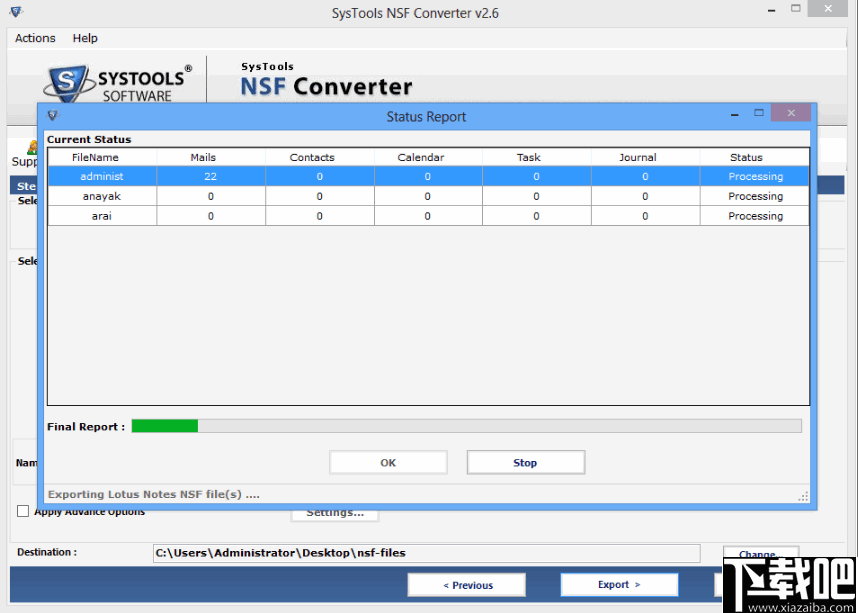 SysTools NSF Converter(NSF转换器)