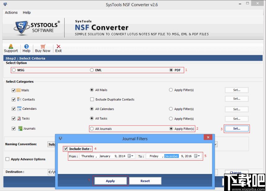 SysTools NSF Converter(NSF转换器)