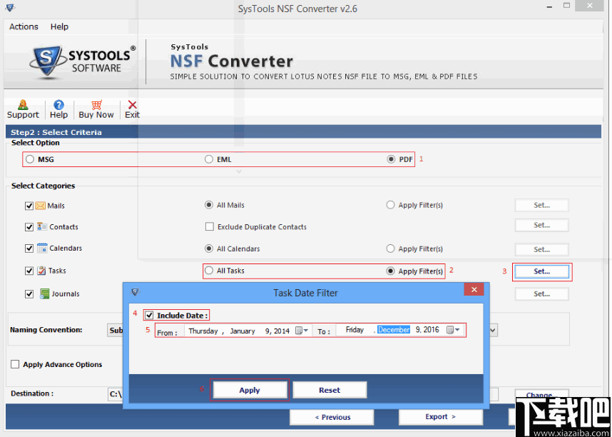 SysTools NSF Converter(NSF转换器)