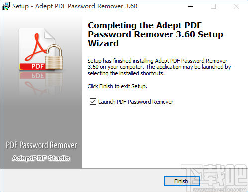 Adept PDF Password Remover(PDF解密软件)