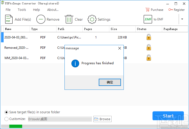 PDFtoImage Converter(PDF转图片软件)