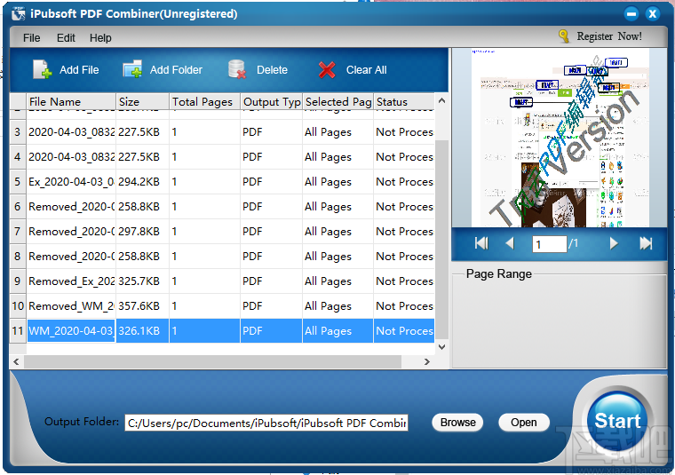 iPubsoft PDF Combiner(PDF文件合并)