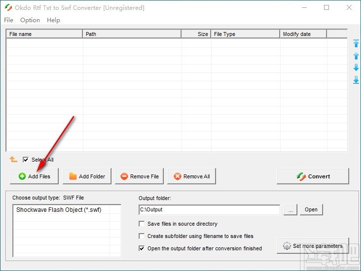 Okdo Rtf Txt to Swf Converter(RTF/TXT转SWF)