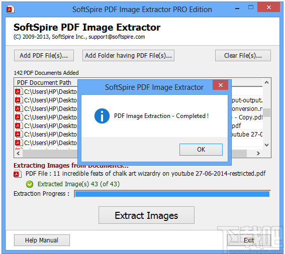 SoftSpire PDF Image Extractor(PDF图片提取软件)