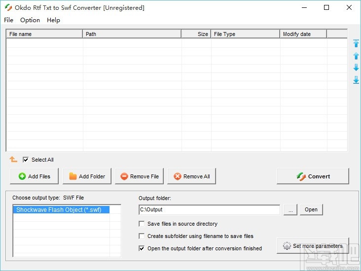 Okdo Rtf Txt to Swf Converter(RTF/TXT转SWF)