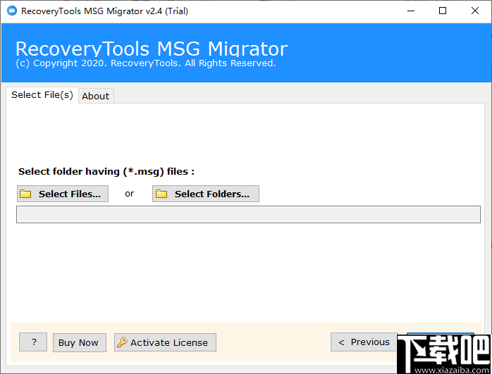 RecoveryTools MSG Migrator(MSG文件转换器)