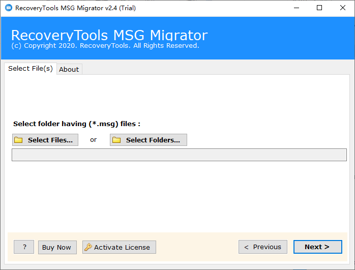 RecoveryTools MSG Migrator下载-MSG文件转换器 v2.4