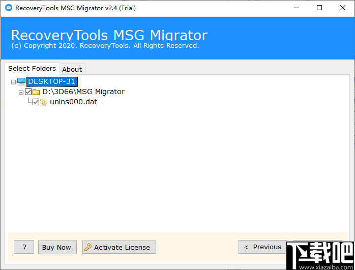 RecoveryTools MSG Migrator(MSG文件转换器)