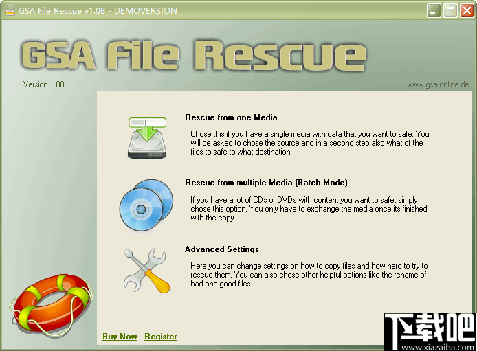 GSA File Rescue(光盘数据恢复软件)