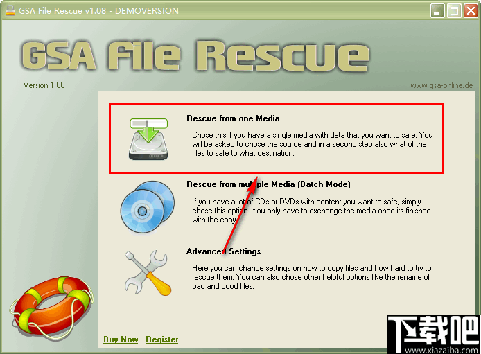 GSA File Rescue(光盘数据恢复软件)