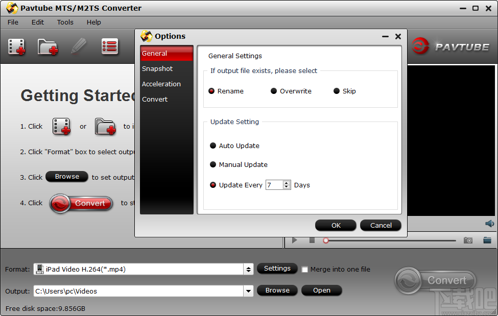 Pavtube MTS-M2TS Converter