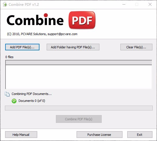 Combine PDF下载-PDF文档合并工具 v1.2