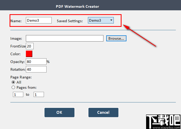 Free PDF Watermark Creator(PDF加水印工具)