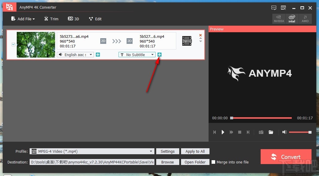 AnyMP4 4K Converter(视频格式转换软件)