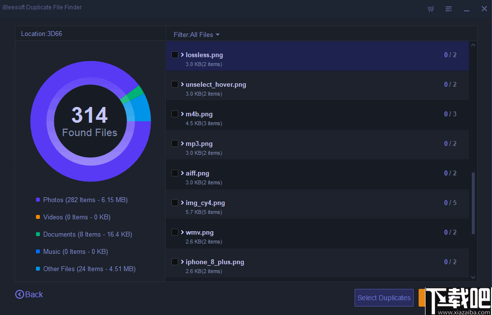 iBeesoft Duplicate File Finder(重复文件清理工具)