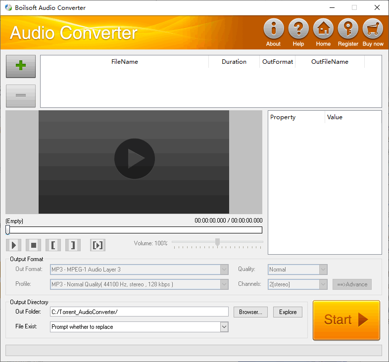 Boilsoft Audio Converter下载-mp3音频格式转换工具 v1.31