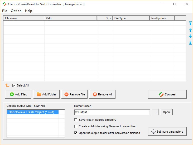 Okdo PowerPoint to Swf Converter下载-PPT转换工具 v5.8