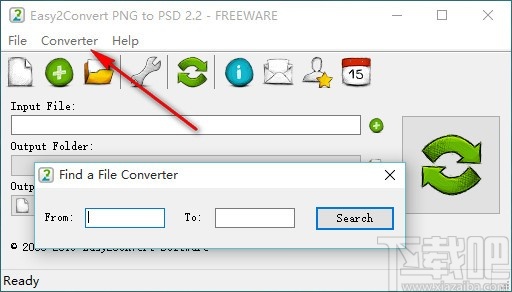 Easy2Convert PNG to PSD(PNG转PSD转换工具)