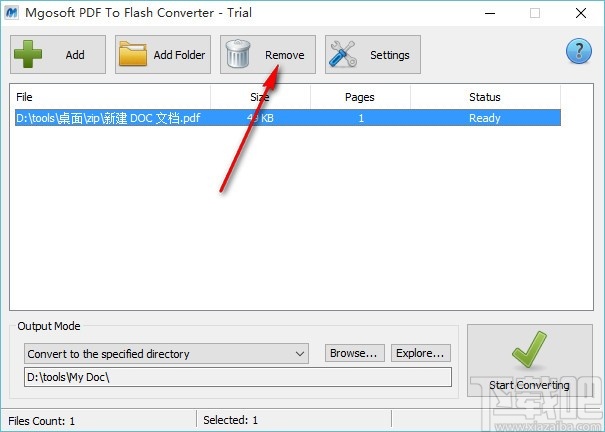 Mgosoft PDF To Flash Converter(PDF转Flash工具)