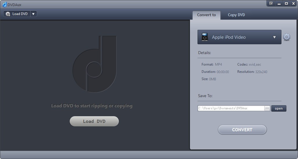 DVDAux下载-DVD视频抓取工具 v1.0.0